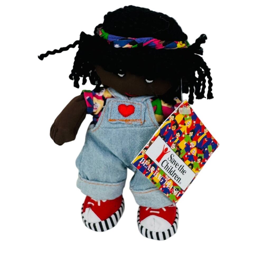 Save The Children‎ Juji 1998 Bean Bag Plush 7.5 Inch New With Tags
